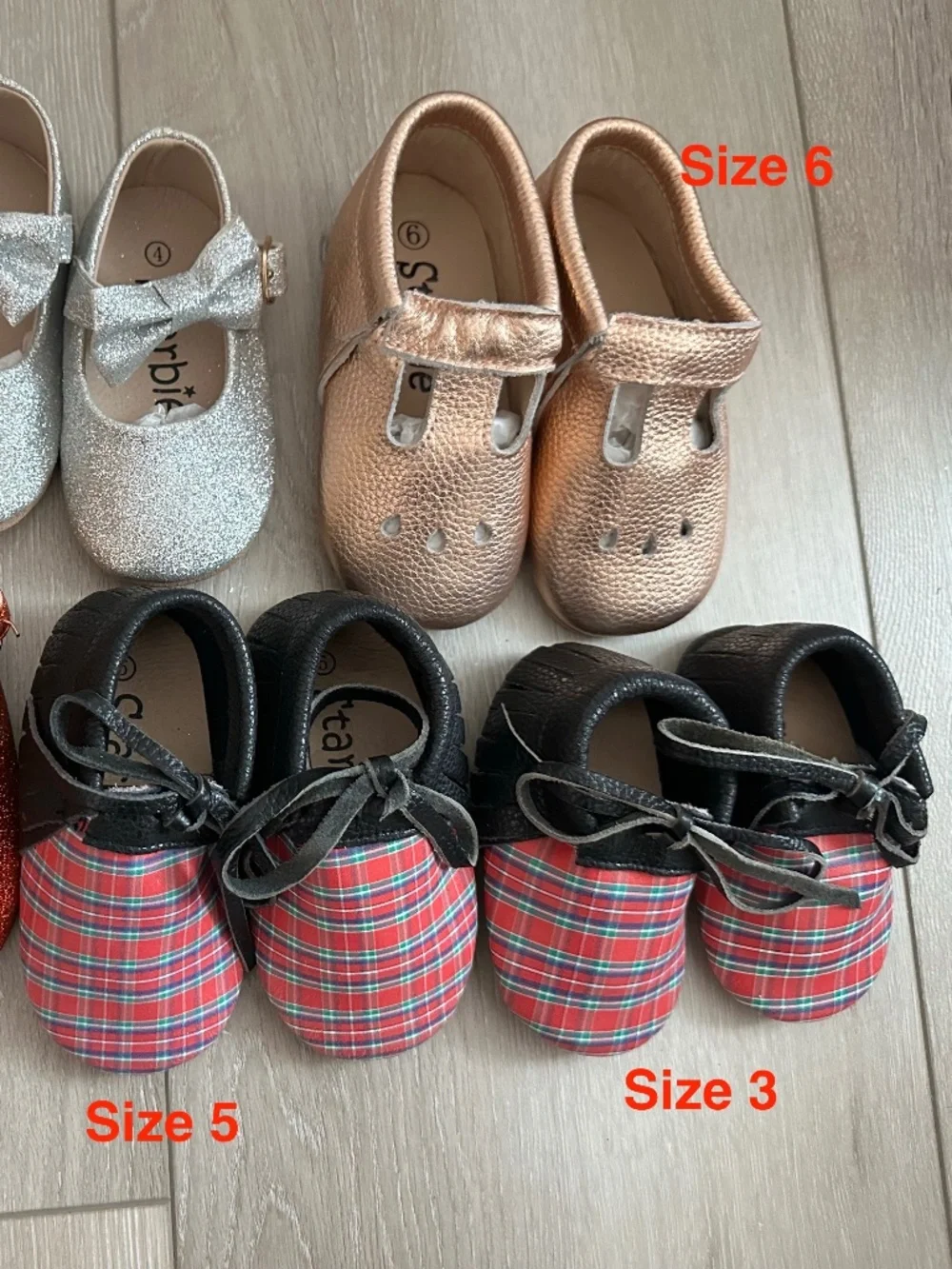 5 pairs various size lots Baby Shoes Lots Flash Sale toddler Shoes Sandals